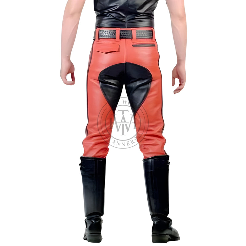 leather pants, leather BDSM Pants, Leather Bondage Pants, Gay Leather Pants, Leather pants mens