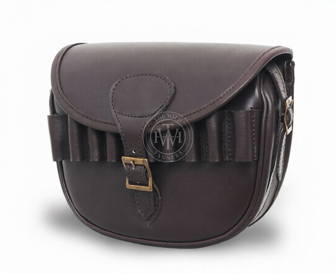 Customized Leather Cartridge Bag For Shooters, view 3