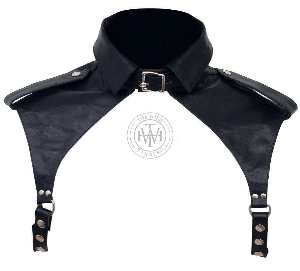 Shirt Style Leather Shoulder Harness, view 3