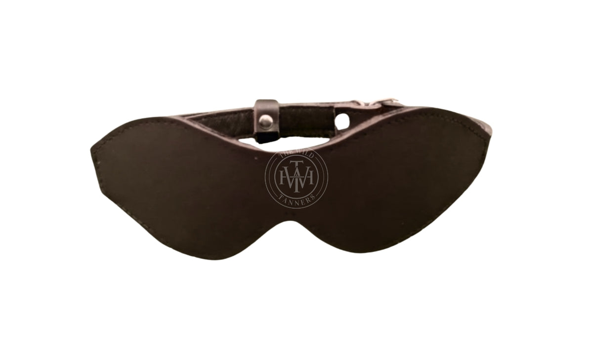 Genuine Leather Blindfold, view 3