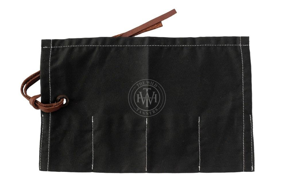 Canvas Watch Roll with Leather Straps, view 3