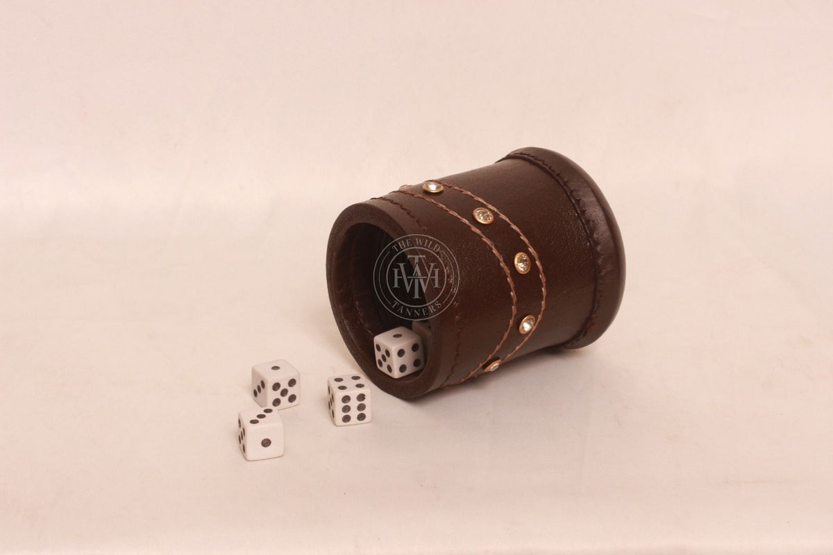 Leather Dice Cups for Modern Gaming, view 3