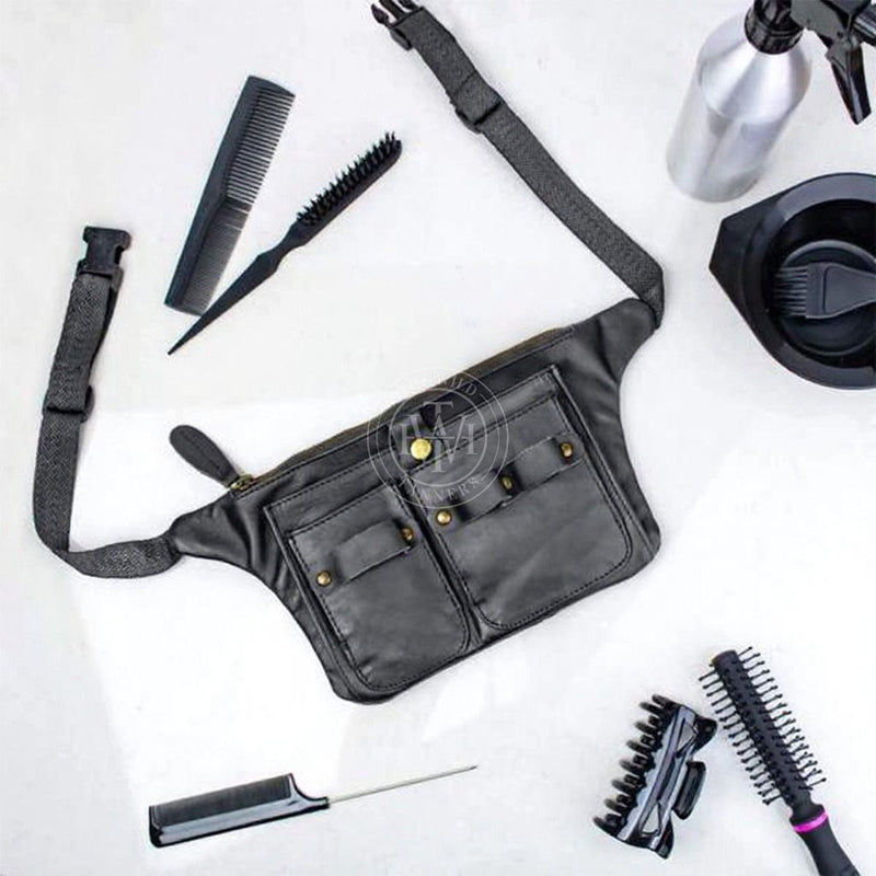 leather tool bag, Hair Dresser's Belt, Hair Stylist Belt, barber belt