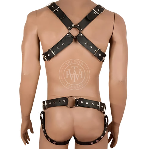 leather harness, leather gay harness, leather bondage harness, mens leather harness, leather harness for men, bondage harness, gay harness, gay leather harness, mens leather harness, leather body harness