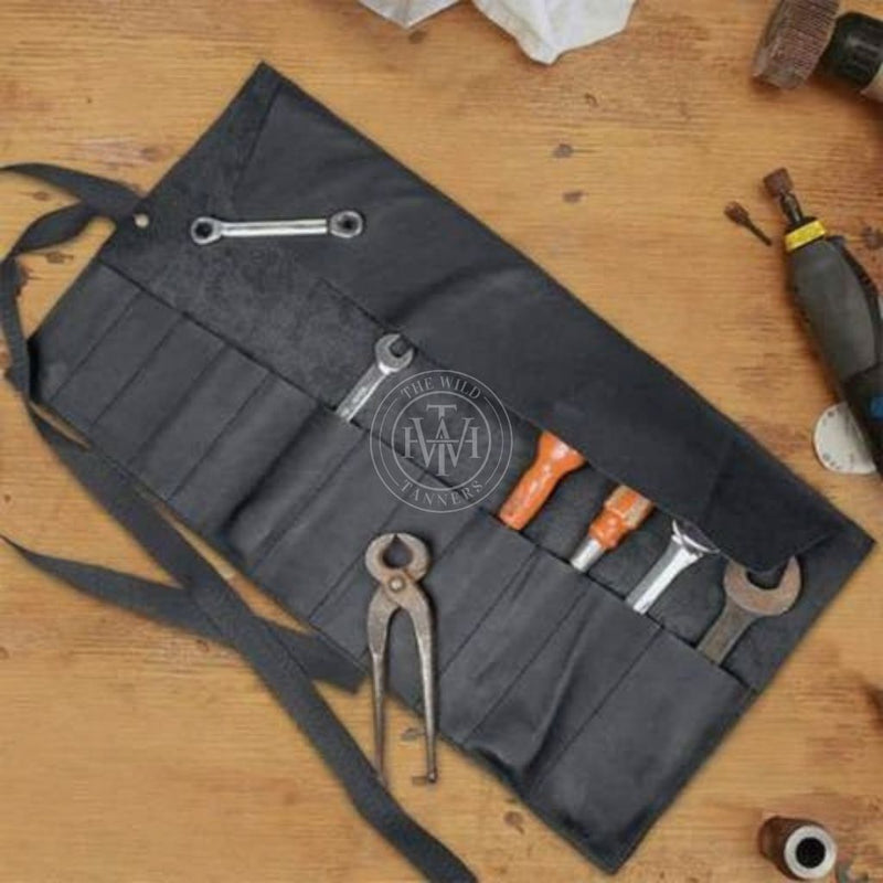 Leather tool wrap, Leather tool bag, Classic tool bag, Classic Tool Wrap