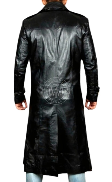 leather coat, leather blazer, leather long coat, leather trench coat, leather long coat, leather overcoat, genuine leather coat, cowhide leather coat