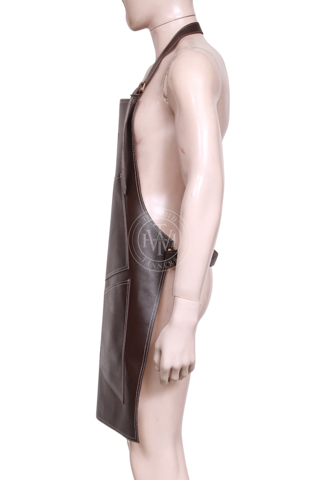 Premium Leather Protective Apron, view 3