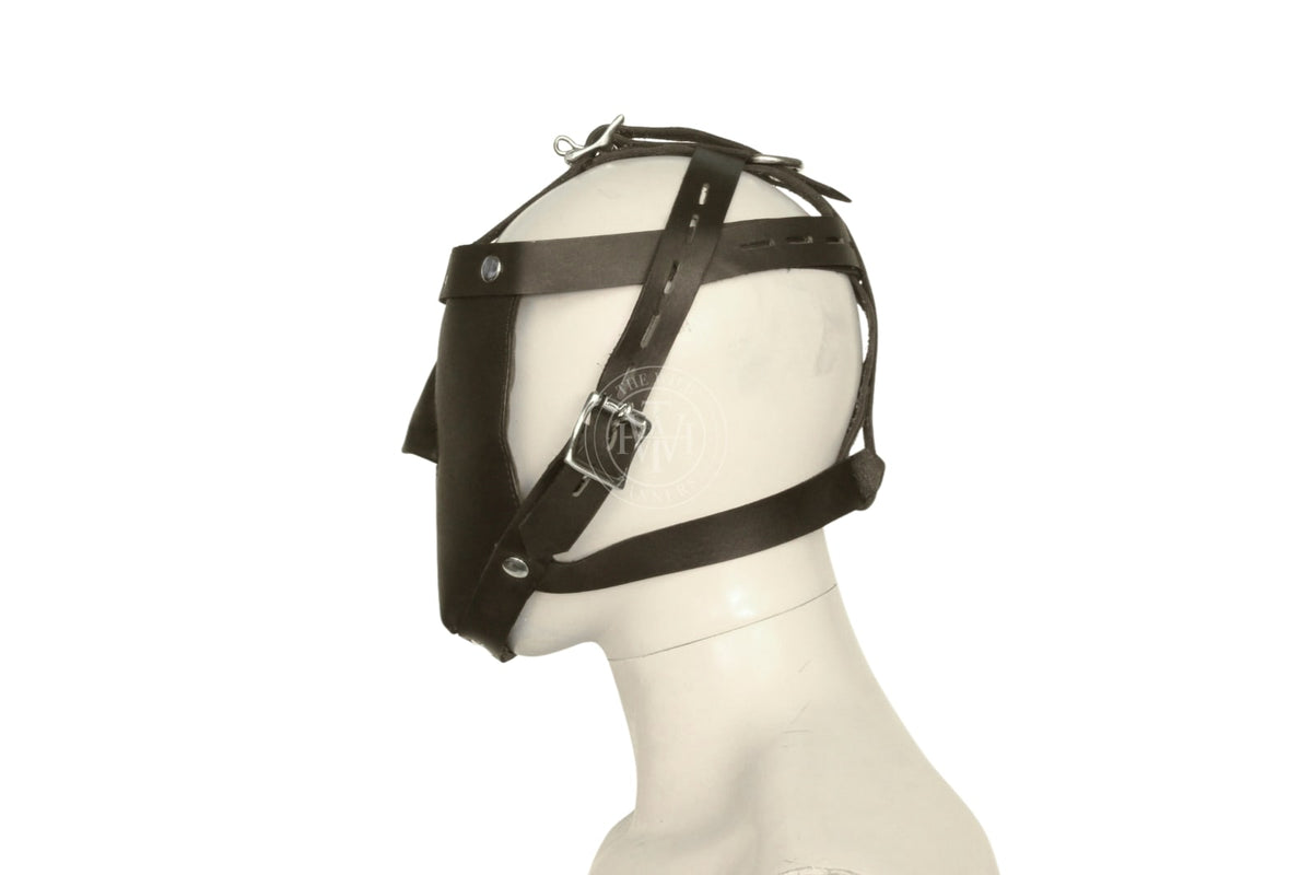 Leather Bondage Muzzle, view 3