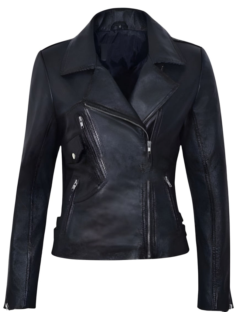 leather jacket, leather zipper jacket, genuine leather jacket, leather biker jacket