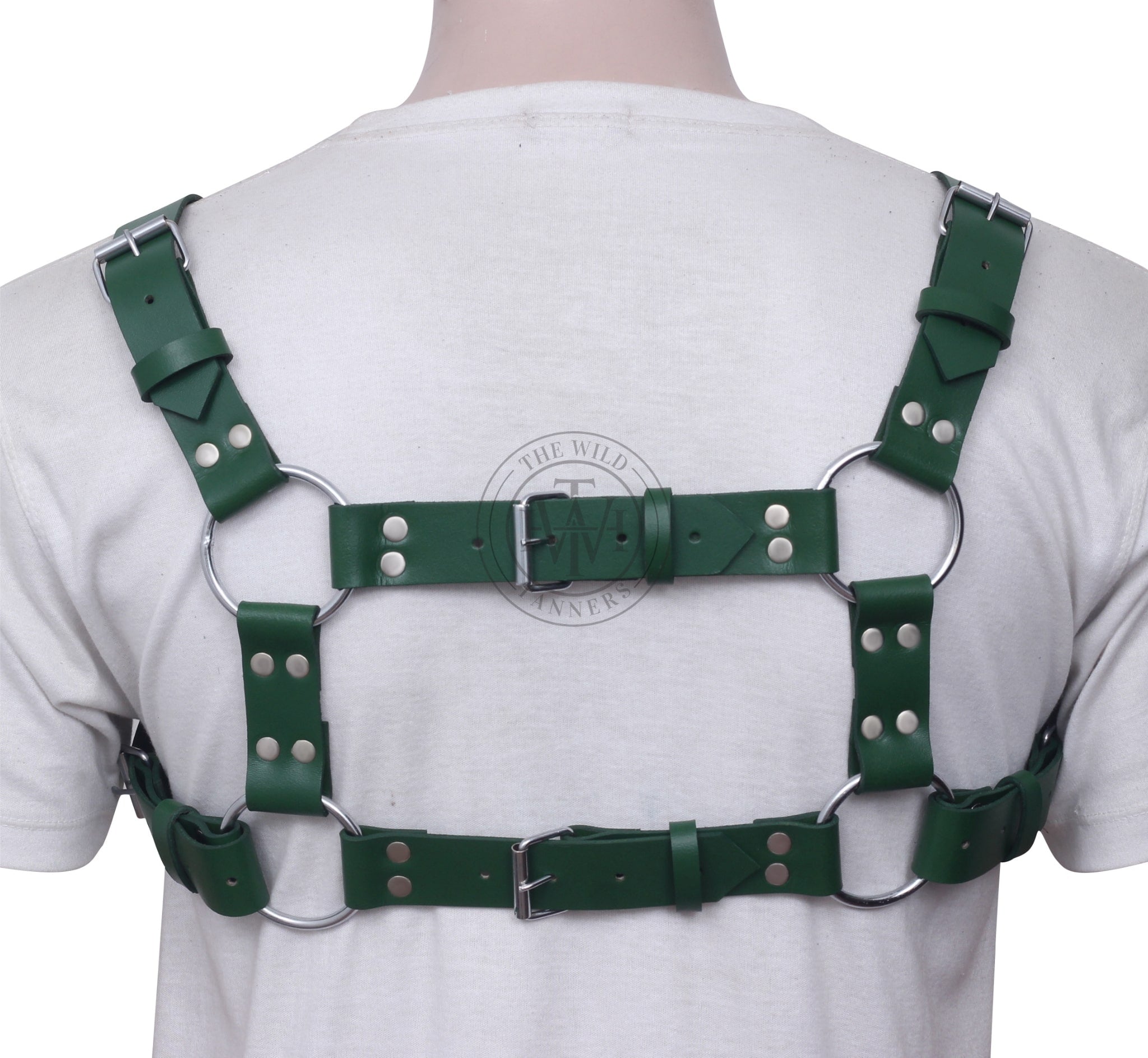 Gay Leather Chest Harness, Leather bondage Harness, BDSM Leather Chest Harness, Gay Chest Harness