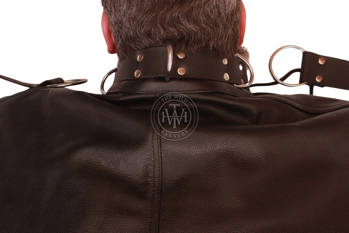 Genuine Leather BDSM Sleepsack, view 4