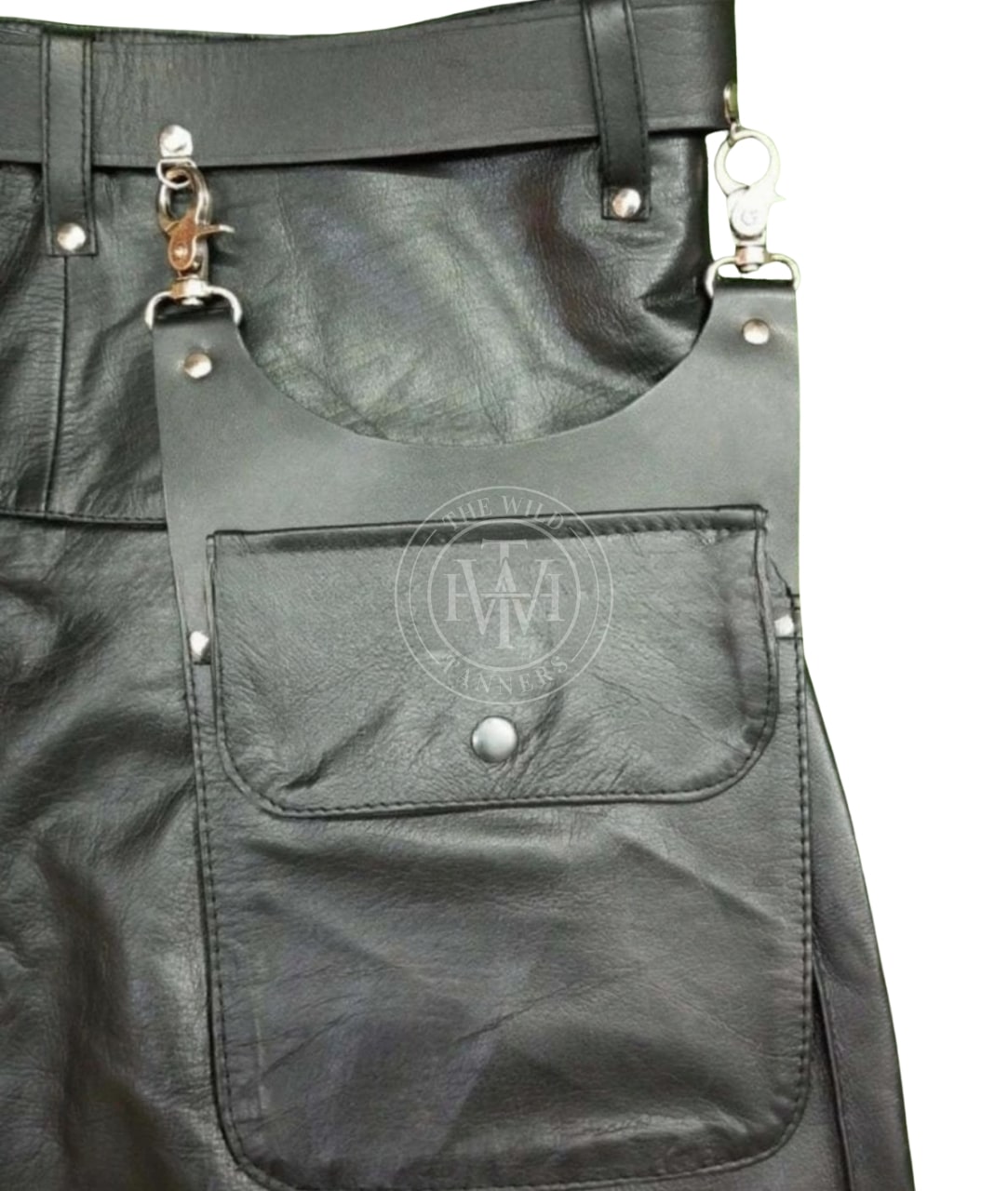 Leather Gladiator Kilt for Men's Stylish Wear, view 7