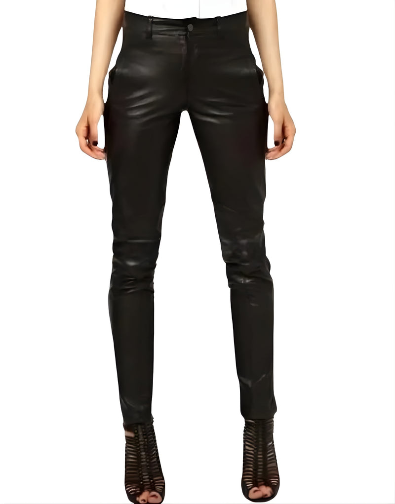 leather pants, leather BDSM Pants, Leather Bondage Pants, Women's Leather Pants, Leather pants women