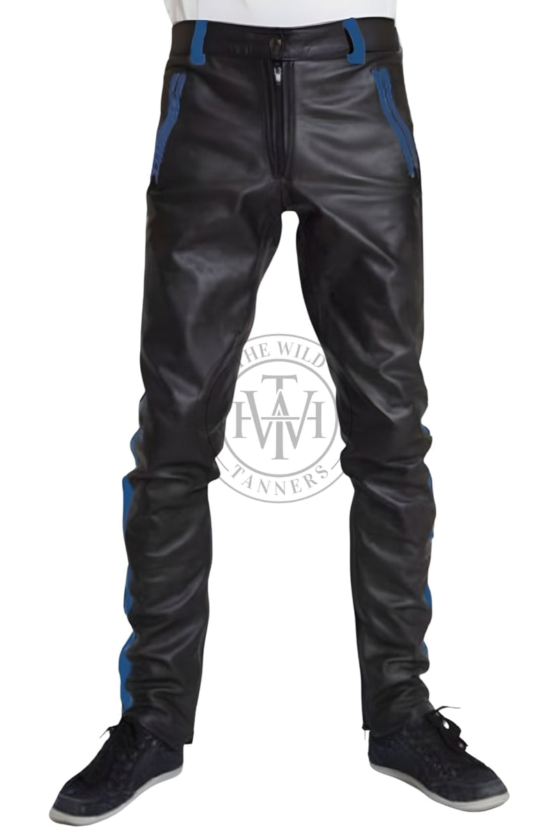 leather pants, leather BDSM pants, leather bondage pants, gay leather pants, leather pants mens