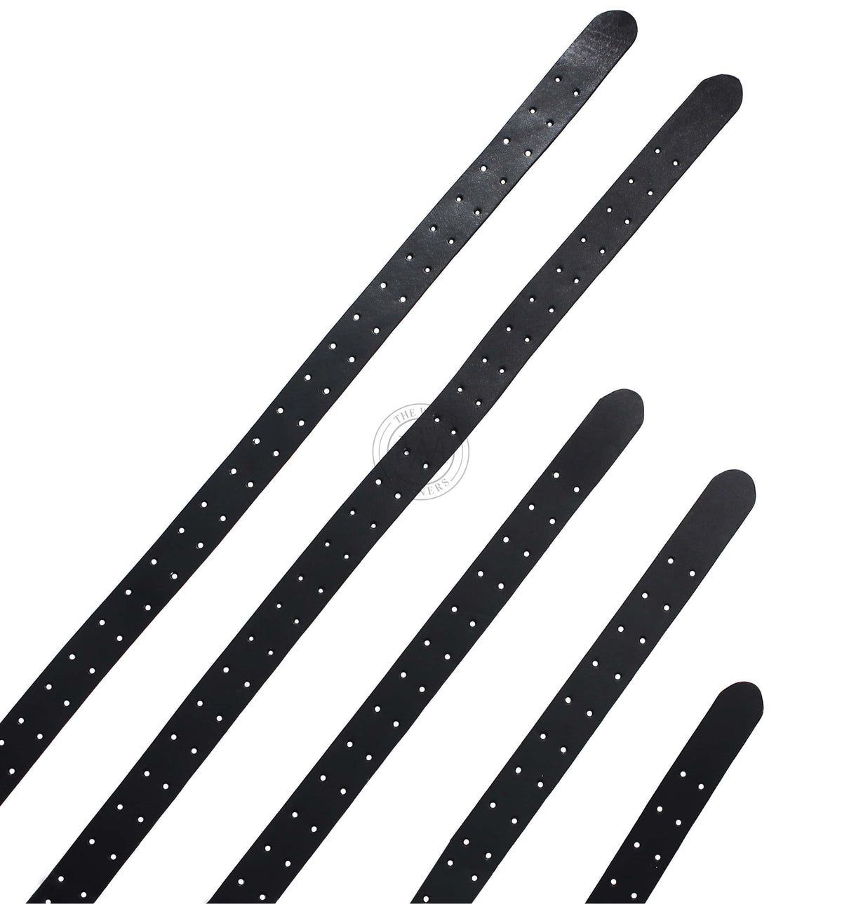 Premium leather restraint bondage belts set, view 3