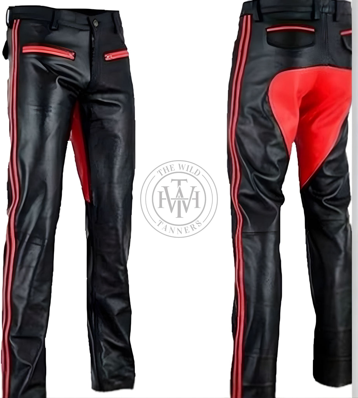 Leather Gay Pants, view 3