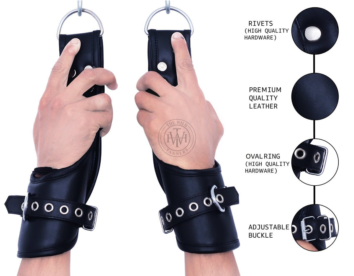Suspension Play With Leather Wrist Cuffs, view 3