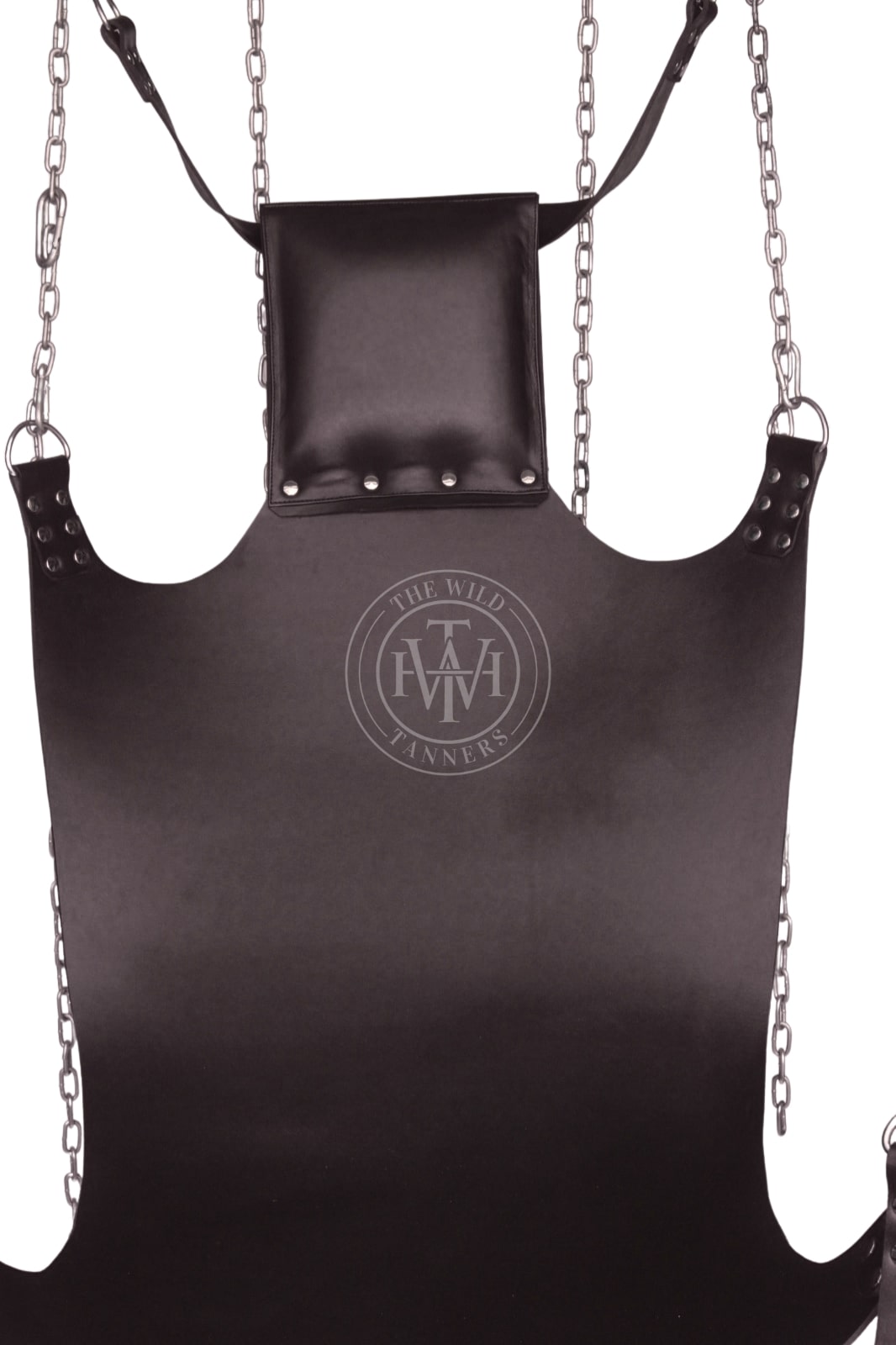 Leather Sex Sling with Leg Loops, view 4