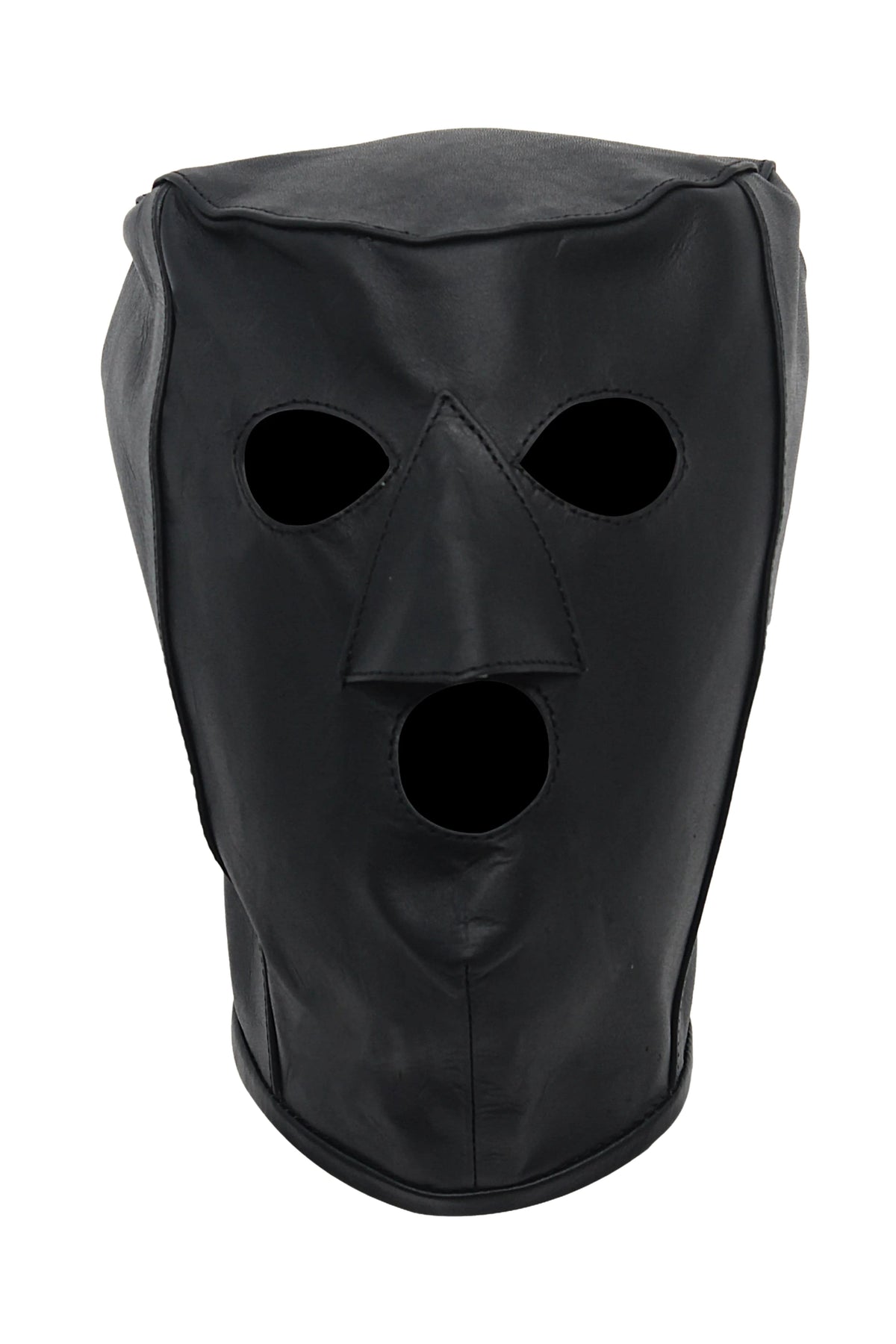 Unisex Leather Bondage Hood