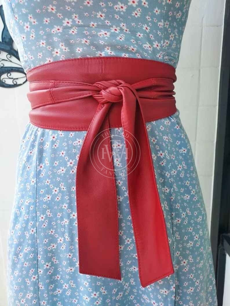 Leather Obi Belt For Women, view 2