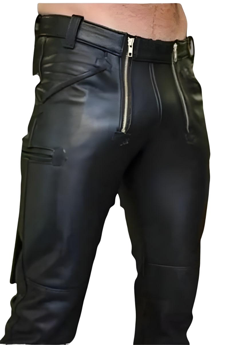 leather pants, leather BDSM Pants, Leather Bondage Pants, Gay Leather Pants, Leather pants mens
