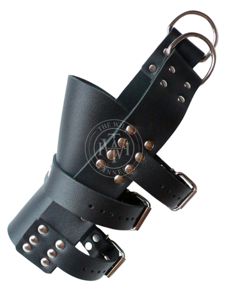 Leather Ankle Boot Cuffs, view 3
