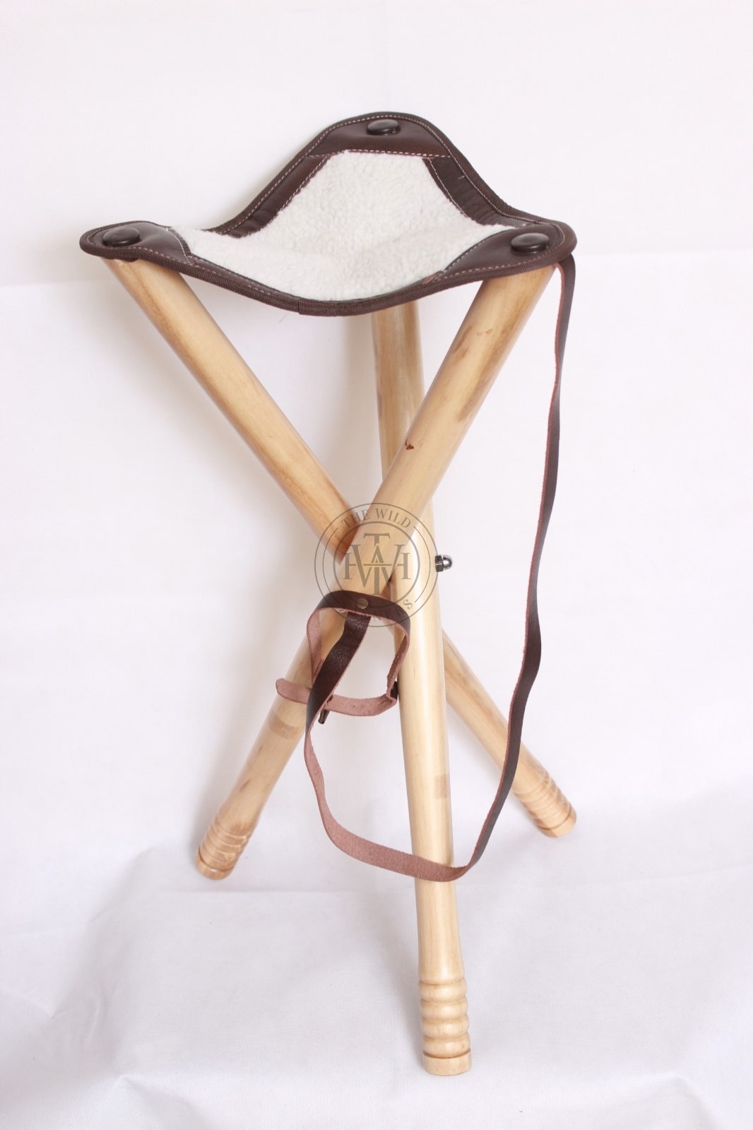 Wool Portable Camping Stool, view 3