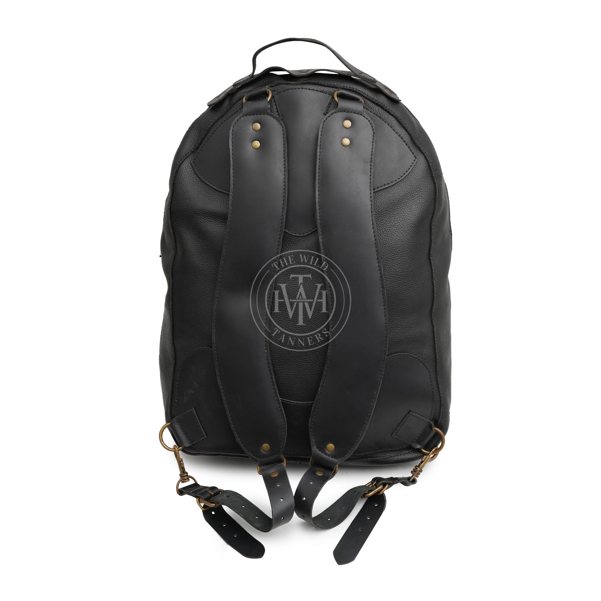 Premium Black Leather Backpack Premium Black Leather Backpack