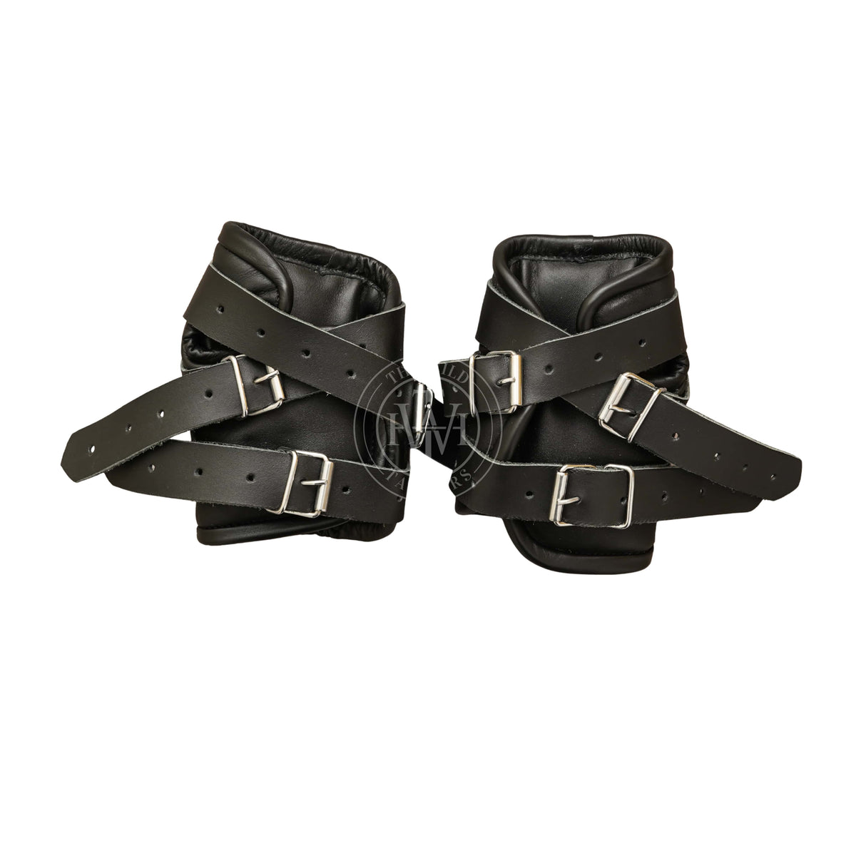 Genuine Leather Suspension Cuffs With Buckle Straps, view 4