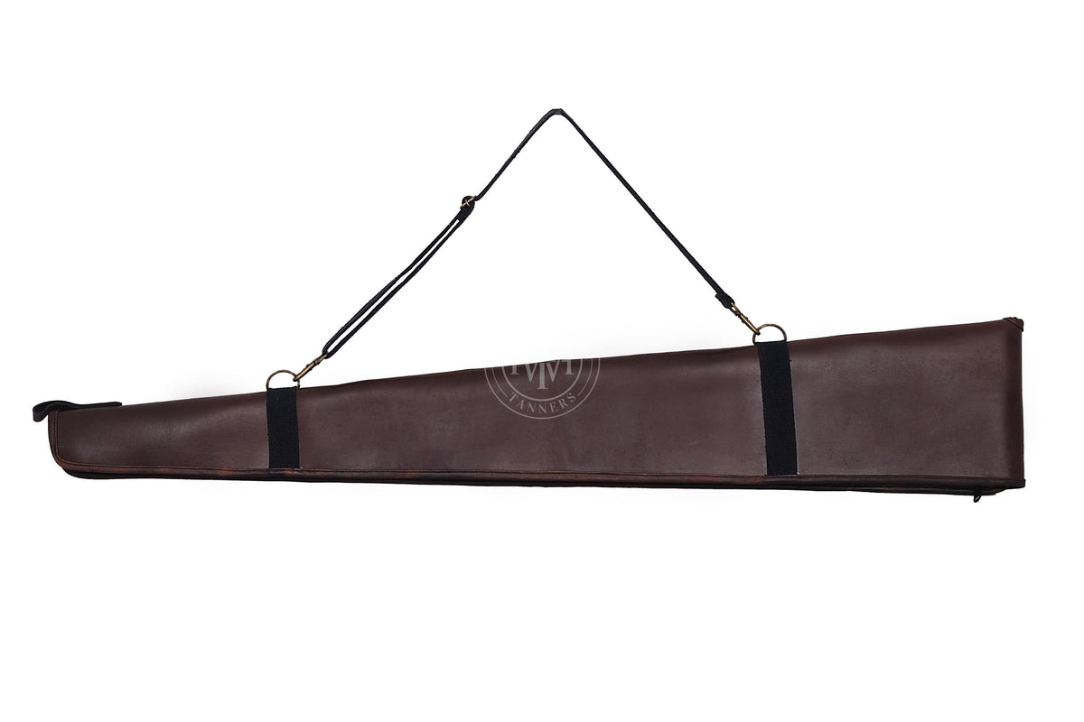 Distressed Leather Shotgun Case, view 3
