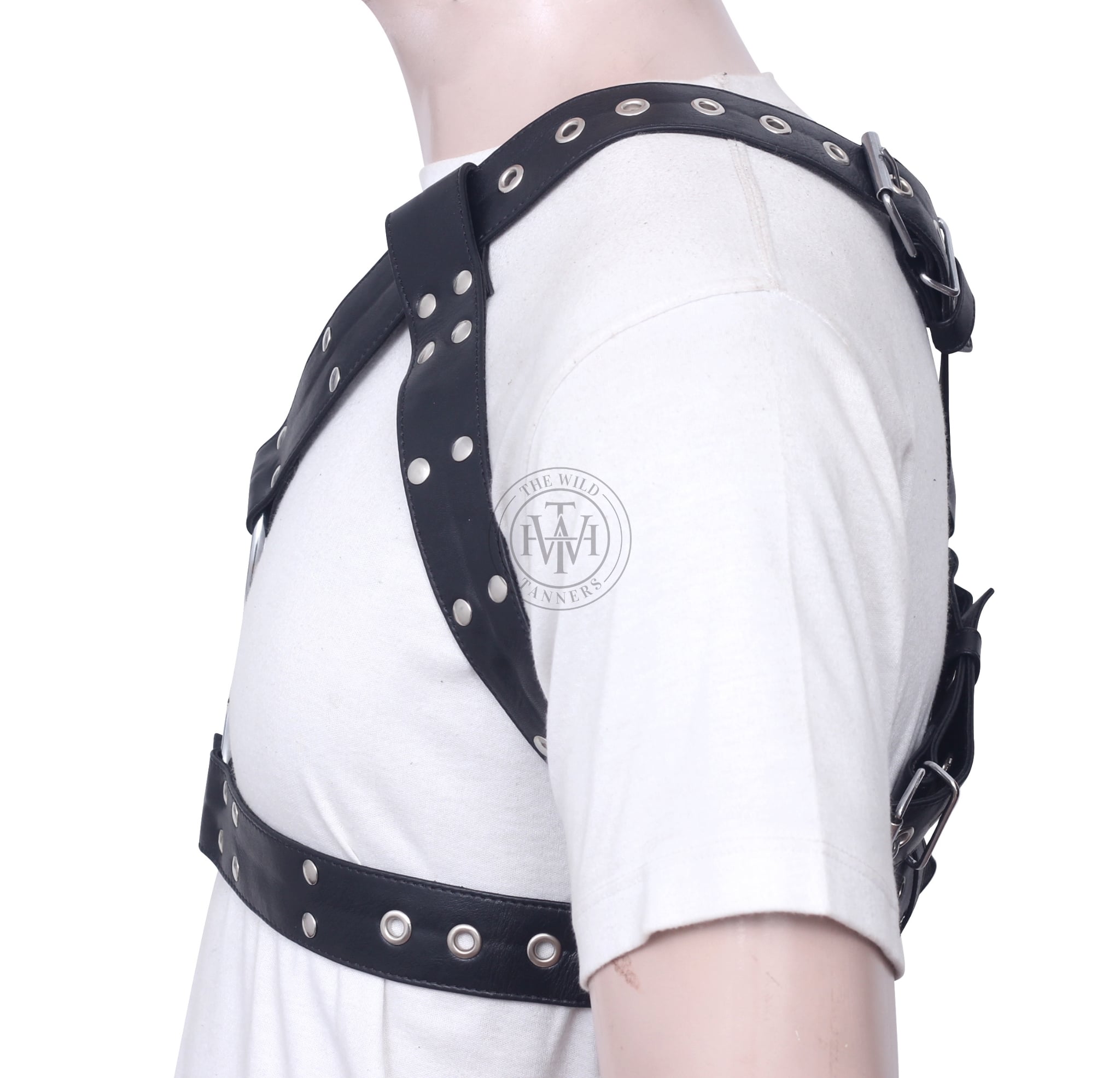 men’s chest harness, leather chest harness for men, gay men’s leather chest harness, bdsm leather chest harness men, black leather chest harness
