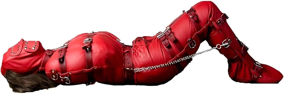 Premium Leather Sleepsack Bondage, view 2