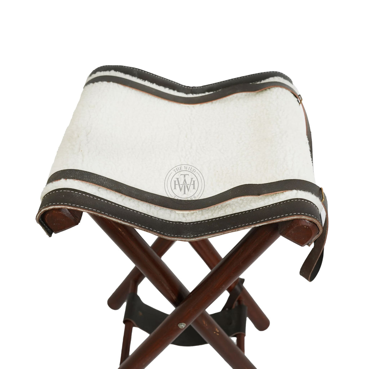 Wool Folding Camping Stool, view 3