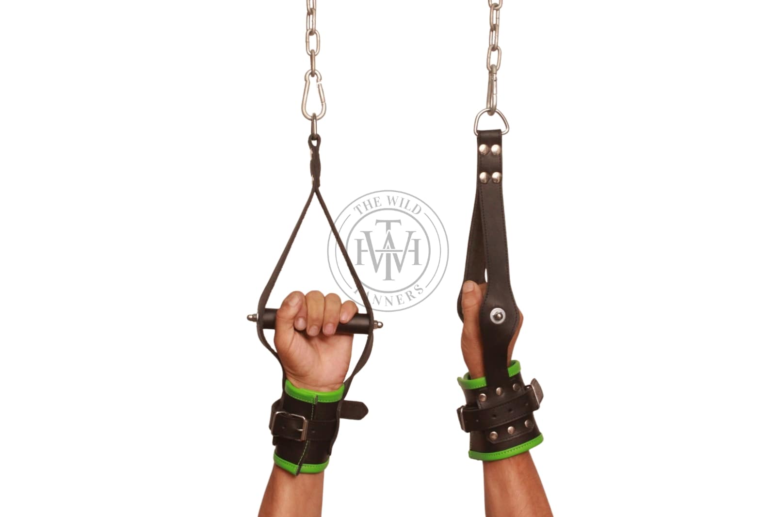  Wrist Suspension Cuffs, Suspension Cuffs, Leather Suspension Cuffs,  Cuffs, Leather Wrist Suspension Cuffs, Wrist Cuffs, Suspension Cuffs
