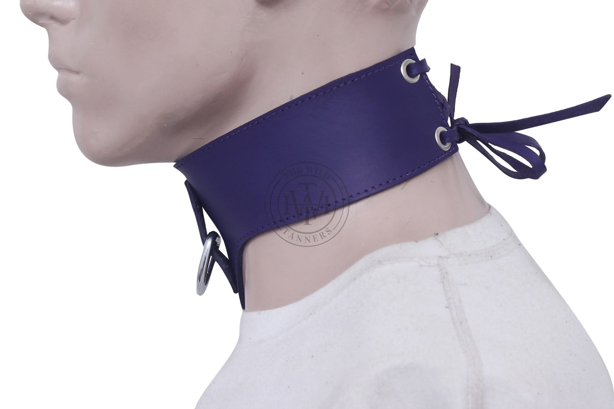 Genuine Leather Posture Collar, view 3