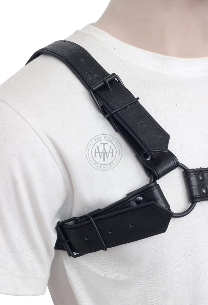 leather jockstrap harness, adjustable harness jock, sleek fetish jockstrap, gay leather jockstrap, BDSM harness