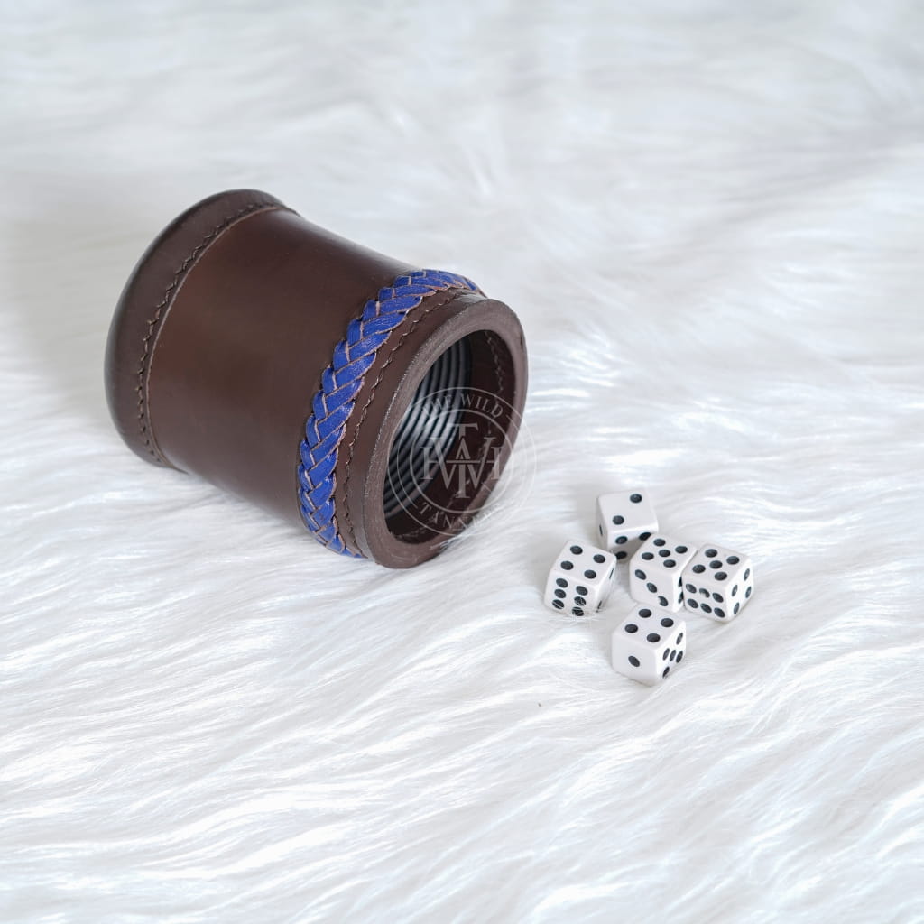 Premium Leather Liar's Dice Cups, view 3