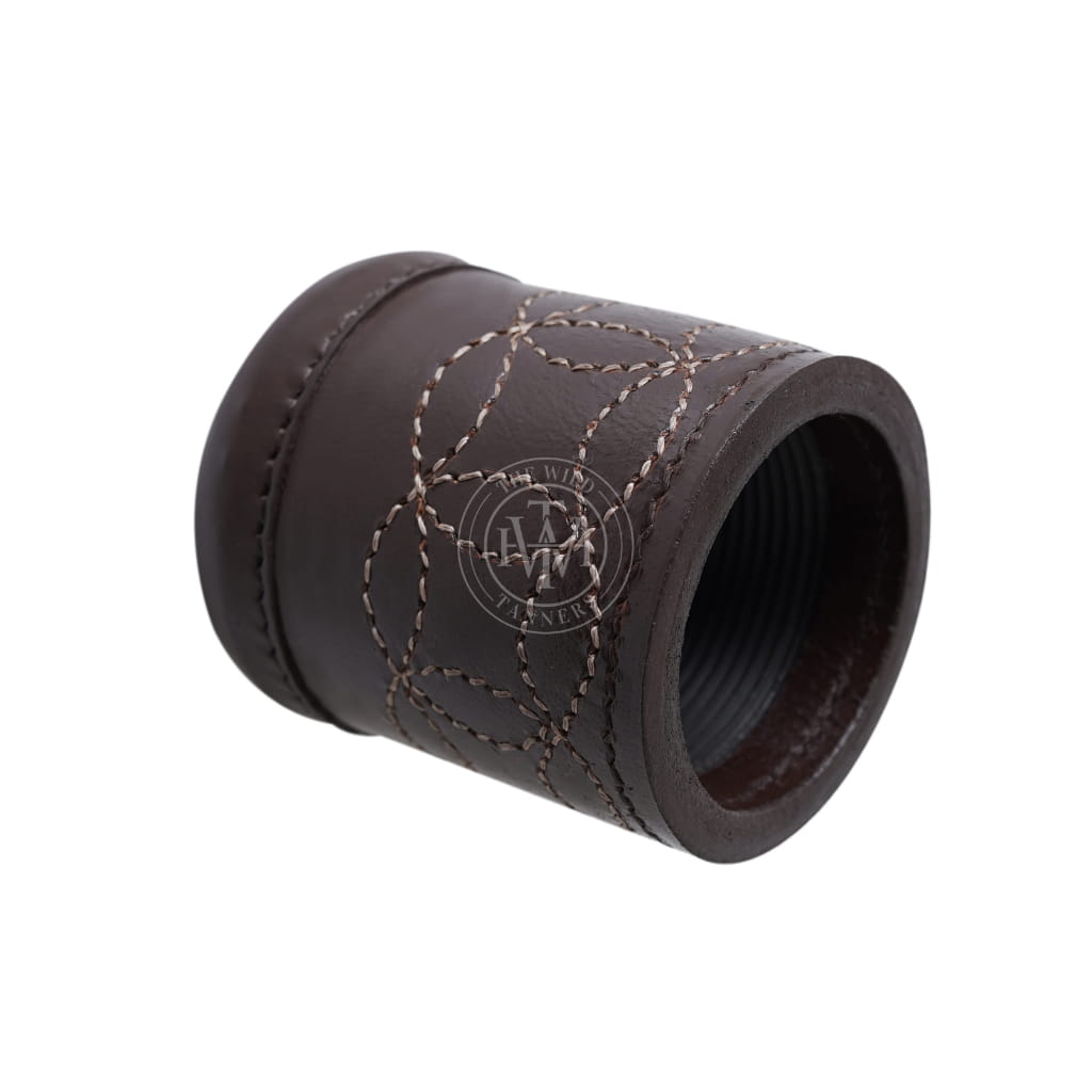 Premium Dice Cup Leather - Brown, view 3