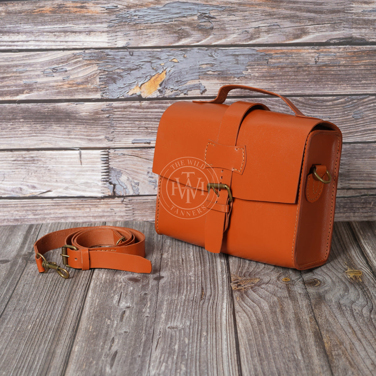 Leather Crossbody Purse Bag, view 6