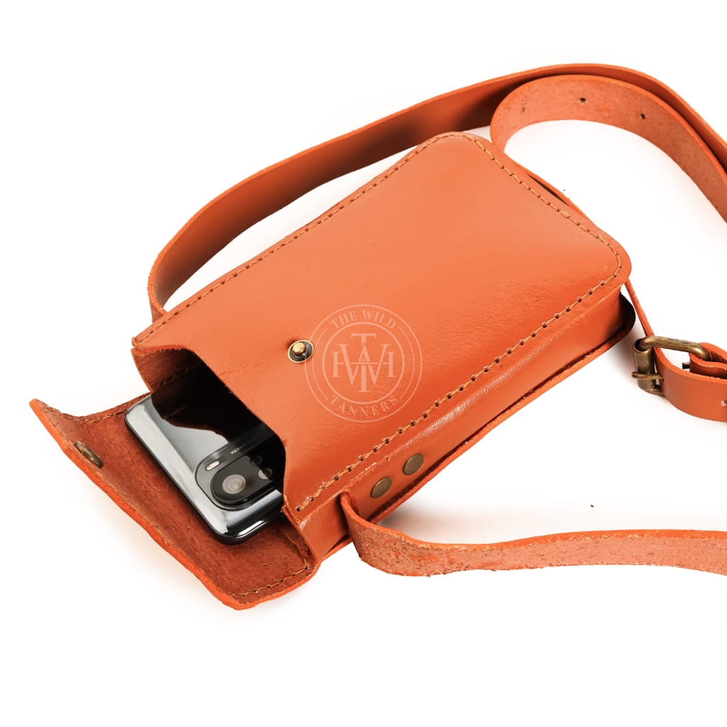 Tan Holster with Shoulder Strap, view 3