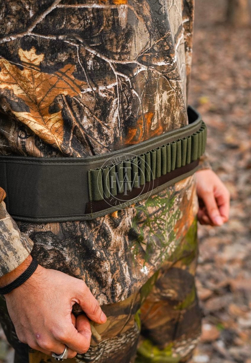 Canvas Cartridge Belt for Secure Shell Storage, view 4