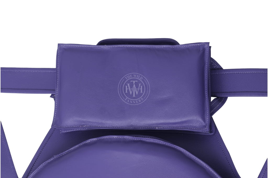 leather sex sling, bondage sling, adjustable leather sling, BDSM furniture