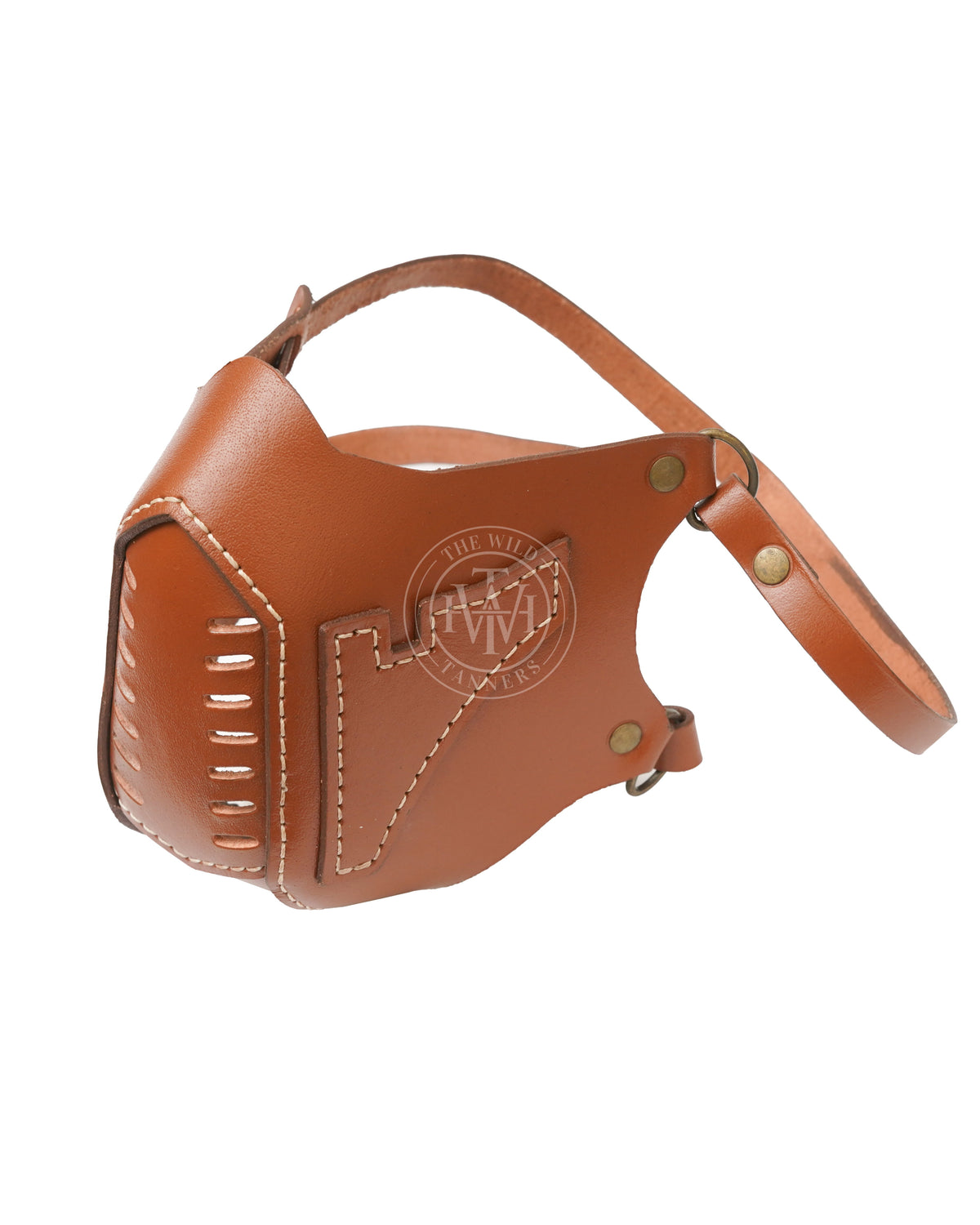 Leather Motorcycle Mask, view 4