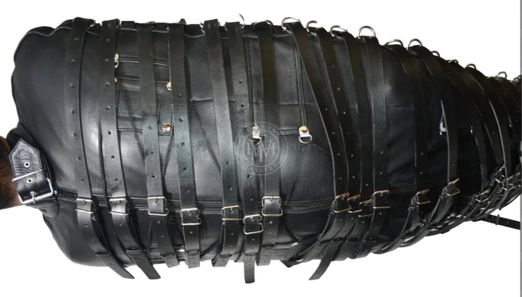 Genuine Straight Jacket Leather Sleepsack, view 4