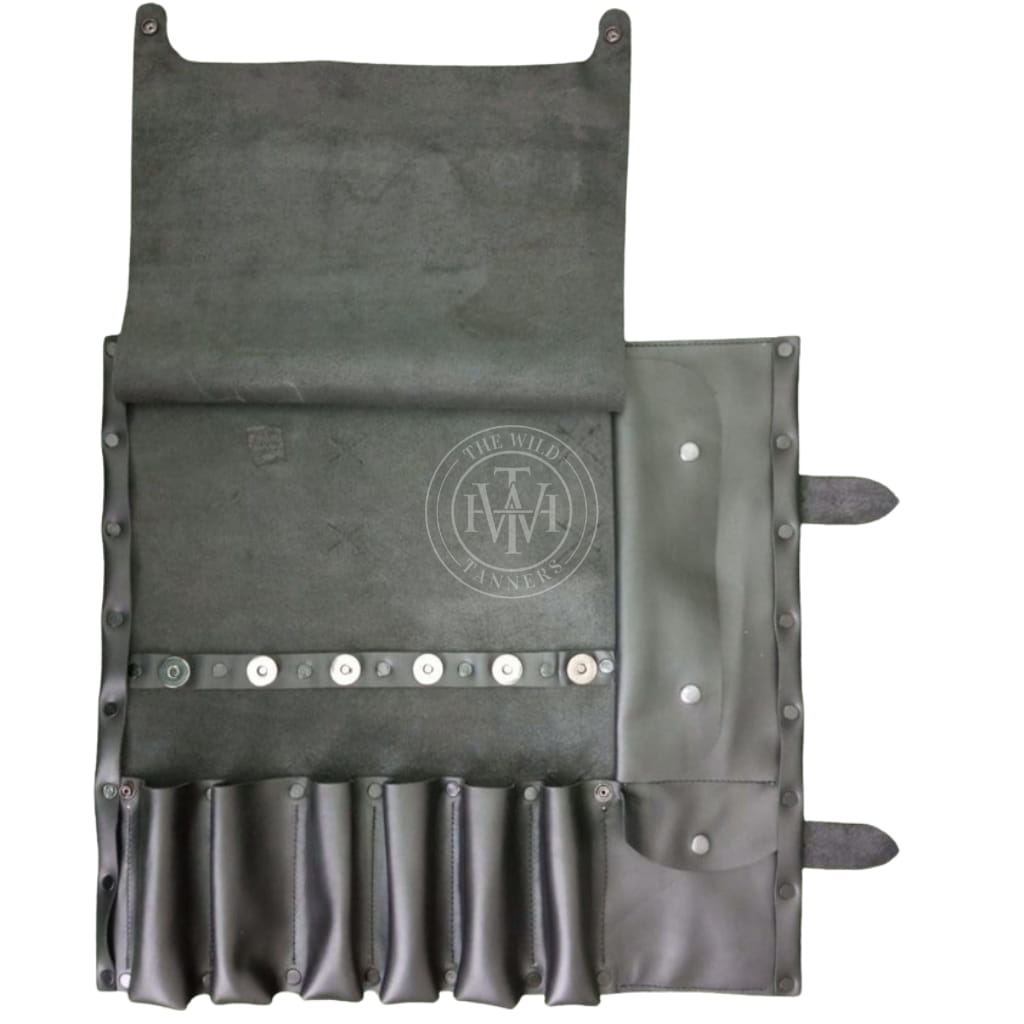 Genuine Knife Leather Roll Bag, view 3