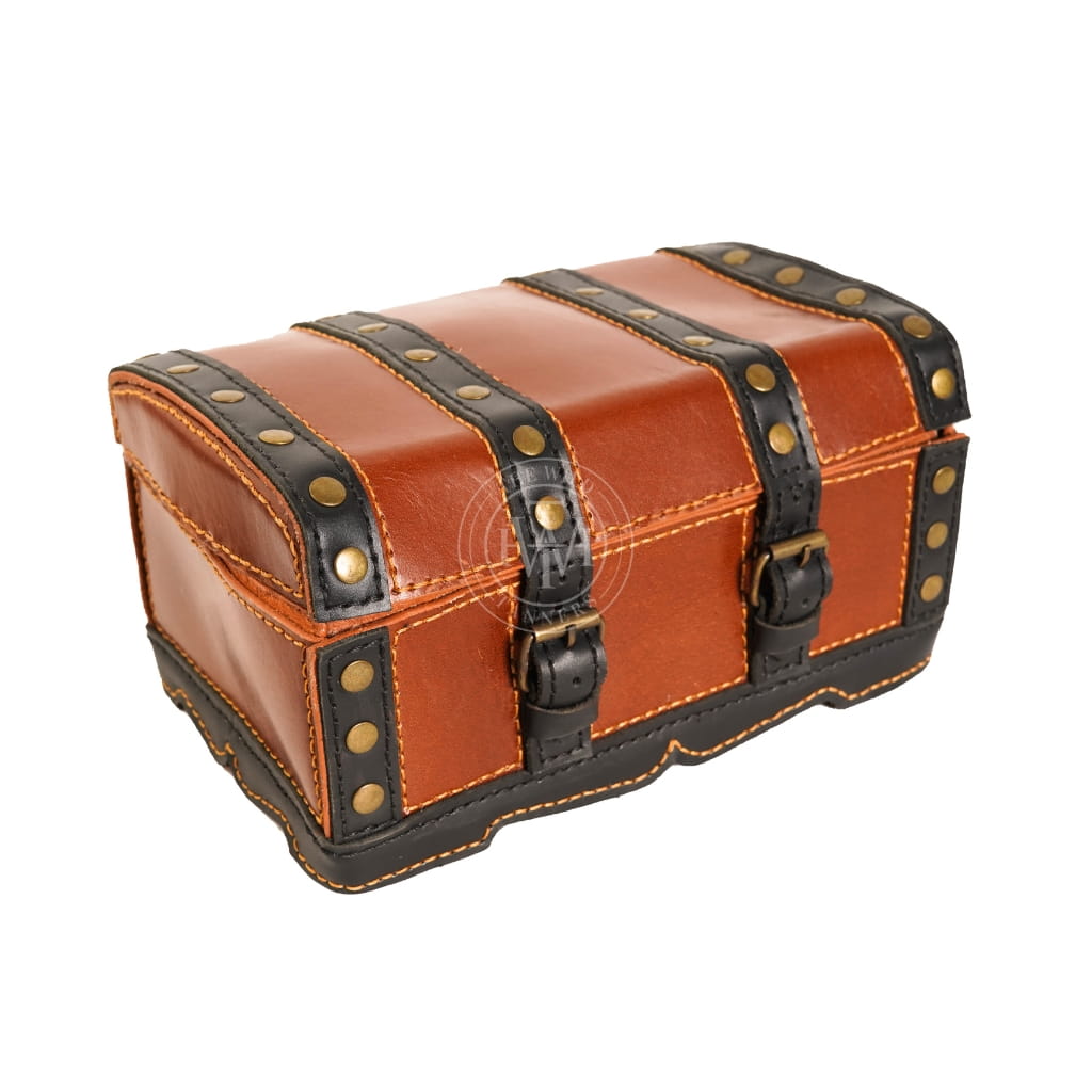 Genuine Leather Treasure Box, view 4