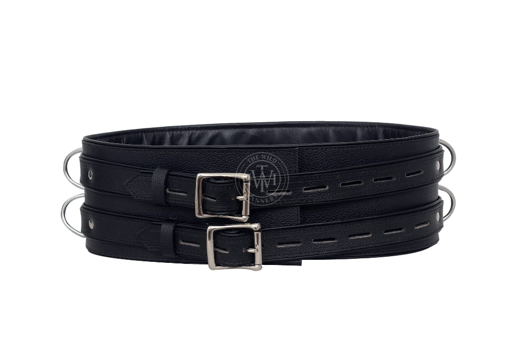 Leather Waist Belt Restraint Style, view 3