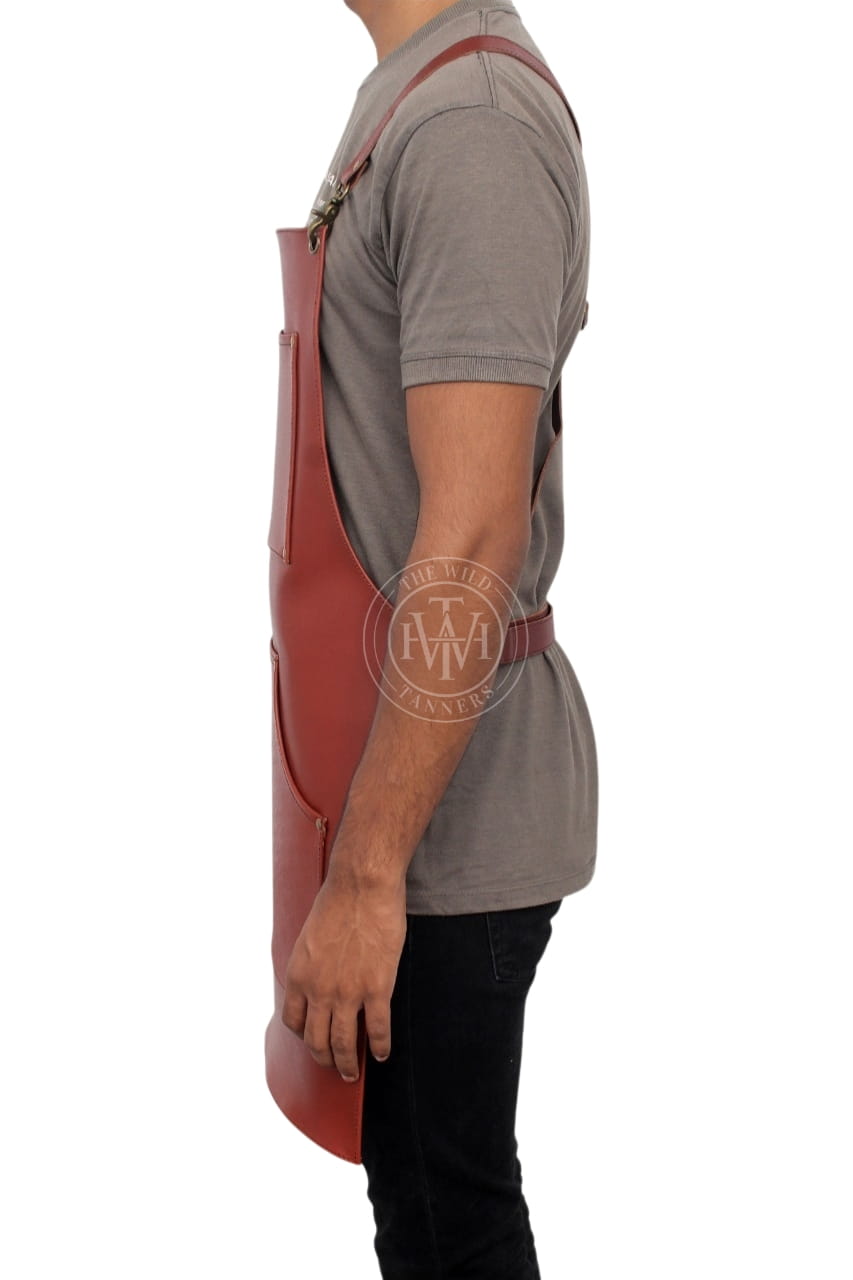 Mens Leather Aprons for Professionals, view 3