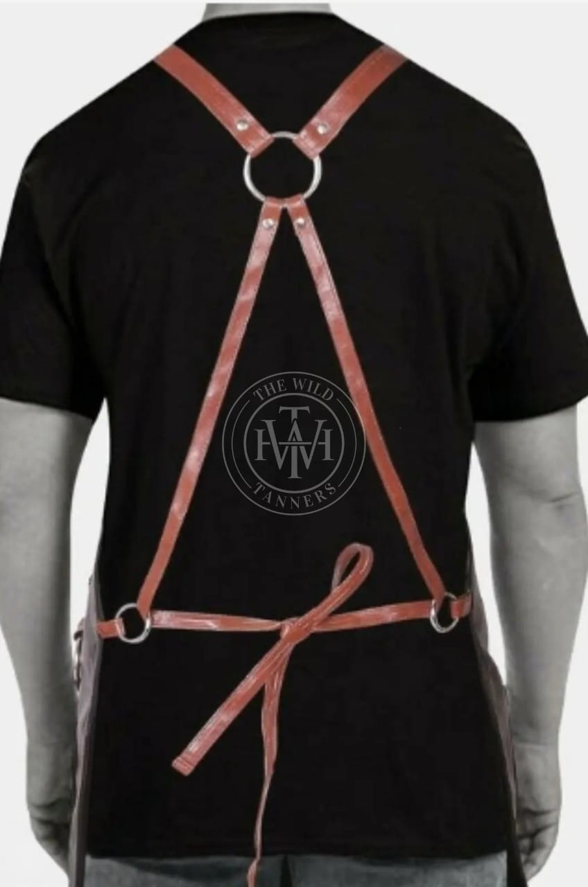 Genuine Leather Welding Apron, view 4