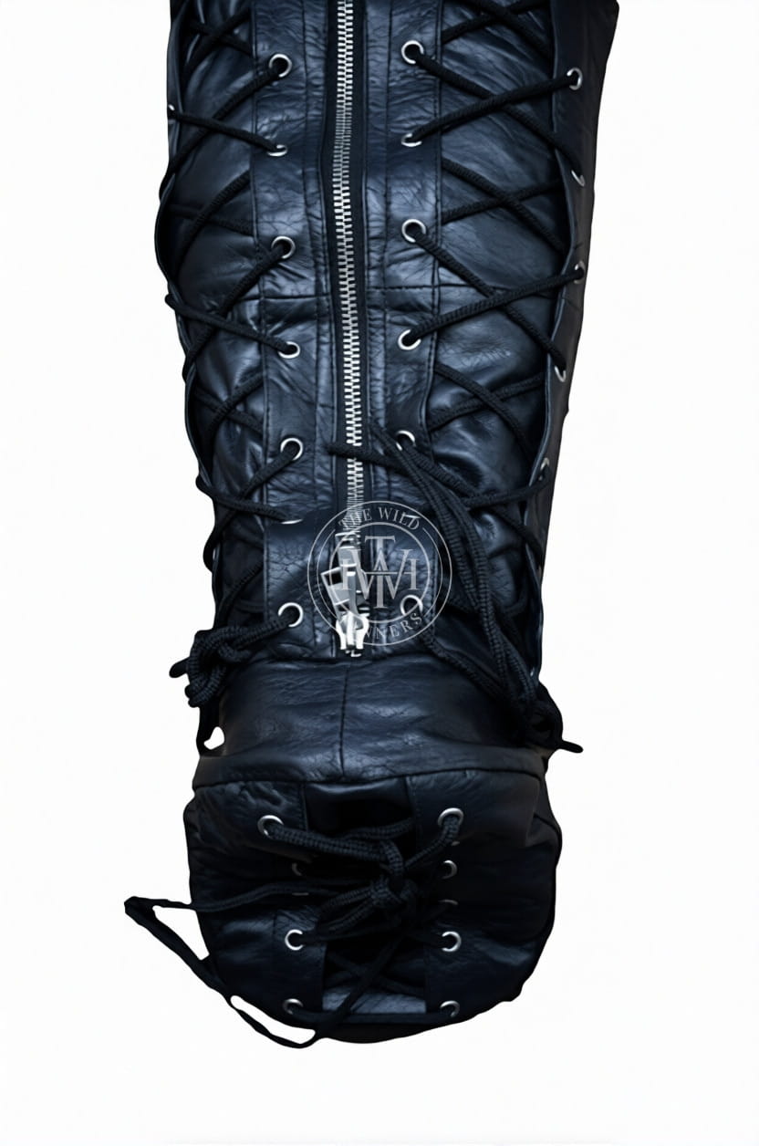 Genuine Leather Sleepsack Bondage Bag, view 4